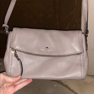 Kate spade taupe crossbody bag